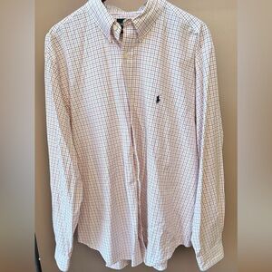 Men’s Polo Ralph Lauren Tattersall Oxford Shirt (Classic Fit)